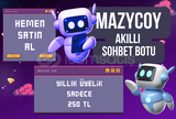 Mazycoy - Yapay Zeka Destekli Sohbet Deneyimi