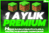 ⭐️MC Premium 1 Aylık! [Java+Bedrock]✅Garantili!