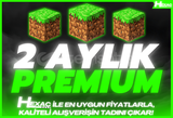 ⭐️MC Premium 2 Aylık! [Java+Bedrock]✅Garantili!