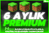 ⭐️MC Premium 6 Aylık! [Java+Bedrock]✅Garantili