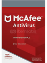McAfee Antivirus 1 Cihaz 1 Yıl McAfee Anahtar