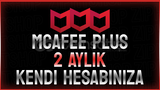 ⭐️McAfee Antivirüs 2 Aylık Lisans |✅Garantili