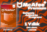 ⭐️ McAfee+ Premium 1 YILLIK ⭐️ SORUNSUZ
