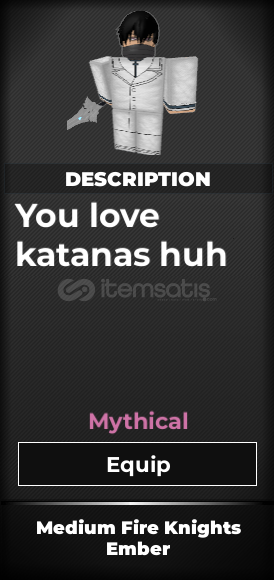 Medium Fire Knight's Ember | Type://Soul Medium Fire Knight's Ember | Type://Soul