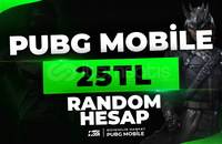 ⭐[MEGA] 25TL PUBG Random Hesap