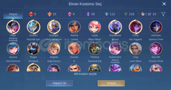 ✨Mega 5 3LEGENDLİ DOLU 427SKİN✨