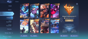 Mega 5 gus kof fanny asp dolu hesap