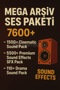 MEGA ARSİV SES PAKETİ 7600+