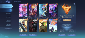 mega koleksiyoner temiz hesap