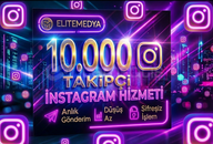 ✅[Mega PAKET]✅ 10.000 İnstagram Takipçi 7/24