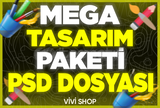 Mega PSD Tasarım Dosyası