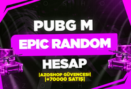 ⭐[EPIC] PUBGM RANDOM HESAP⭐