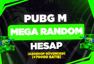⭐[MEGA] PUBGM RANDOM HESAP⭐
