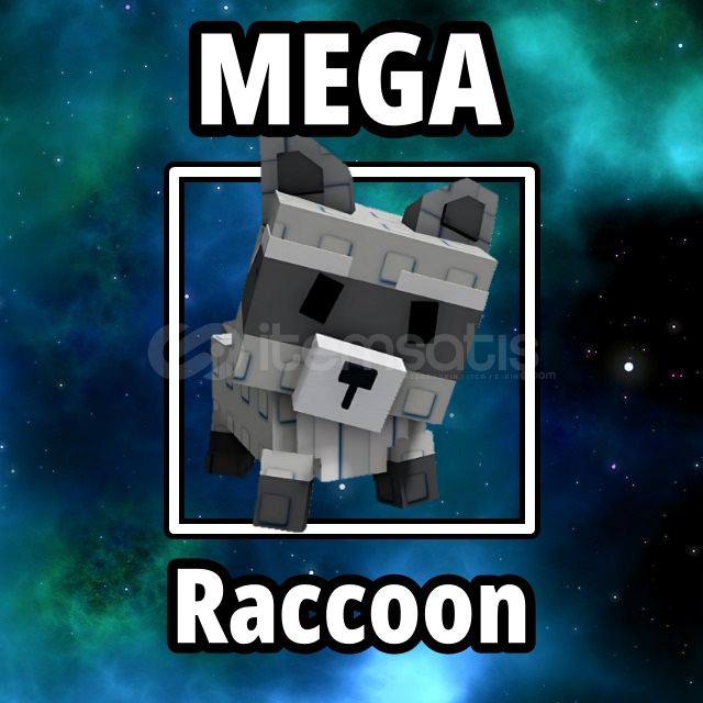 ⭐ Mega Raccoon ⭐ Grow a garden ⭐ Mega Raccoon ⭐ Grow a garden