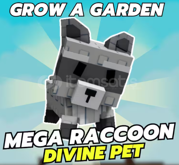 Mega Racoon Grow a Garden Mega Racoon Grow a Garden