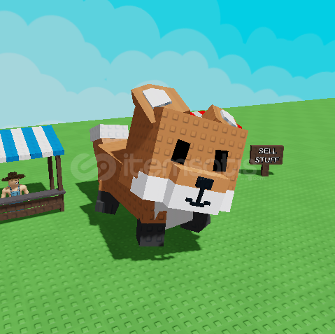 Mega Red Fox / Grow a Garden Mega Red Fox / Grow a Garden
