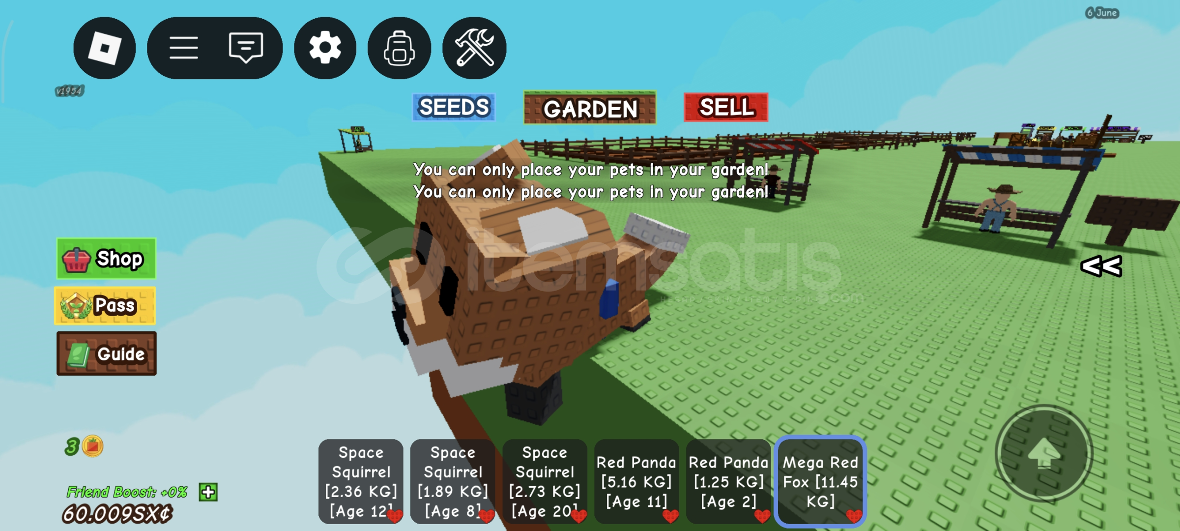 MEGA RED FOX GROW A GARDEN HIZLI TESLİM  MEGA RED FOX GROW A GARDEN HIZLI TESLİM