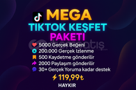 ⭐ MEGA TİKTOK KEŞFET PAKETİ ⭐