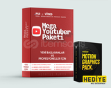 Mega Youtuber Paketi 40 dolarlık paket hediye