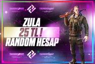 ⭐|25TL++|⭐ ZULA RANDOM HESAP