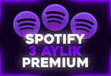 [⭐MEGAVİP+] 3 AYLIK SPOTİFY PREMİUM