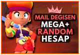 ⭐[MEGAVİP+]⭐BRAWL STARS RANDOM HESAP ✨