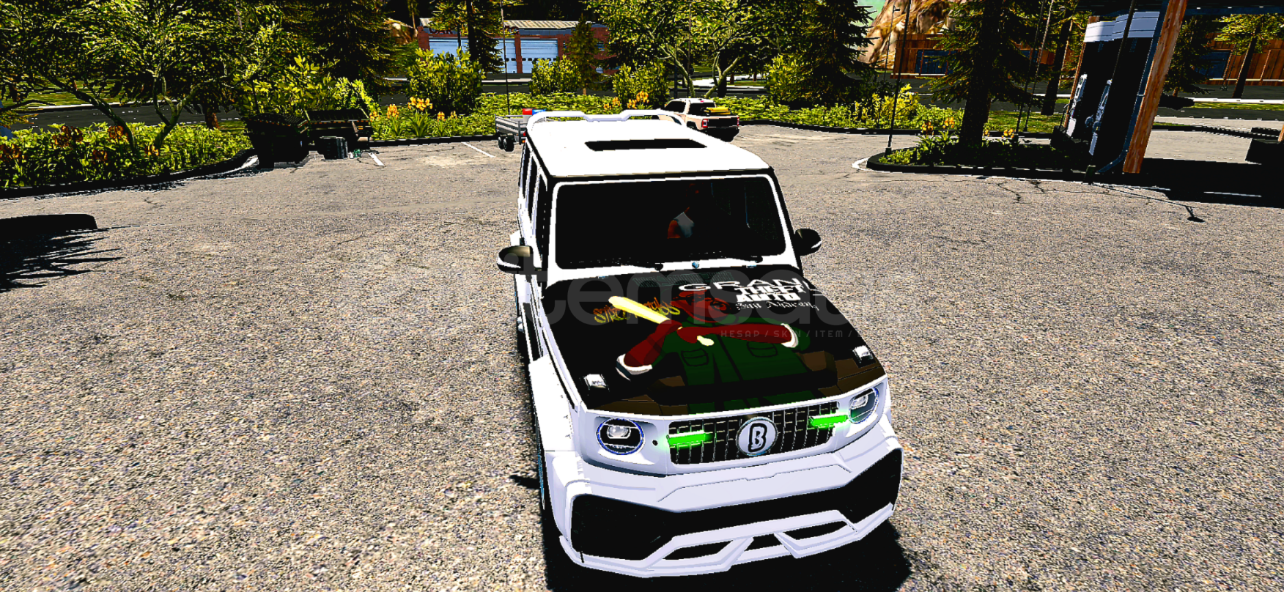 MERCEDES G900 BİG SMOKE ÇİZİM MERCEDES G900 BİG SMOKE ÇİZİM