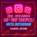 META✅ 2016 - 2019 Arası 50 - 100 arasi takipçili