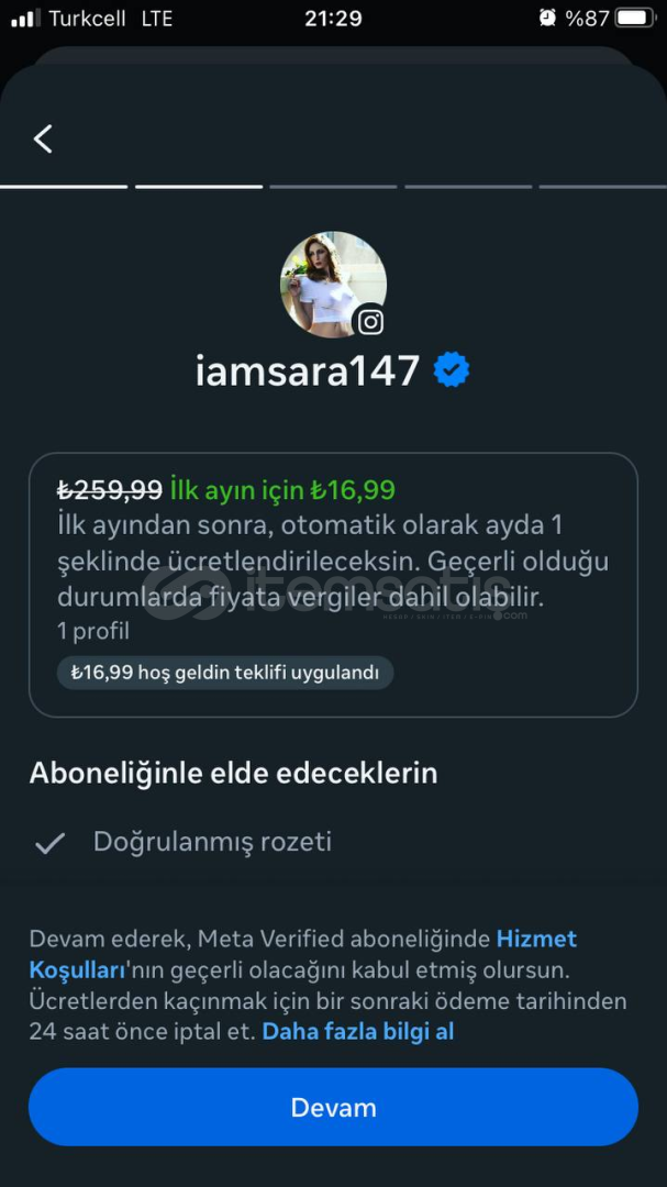 (meta açık) 501 TAKİPÇİ İNSTAGRAM HESABI (meta açık) 501 TAKİPÇİ İNSTAGRAM HESABI