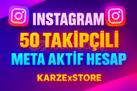 META AKTİF✅ 50-100 arası takipçili 2015 Hesap