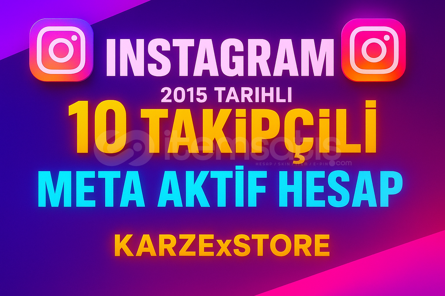 META AKTİF✅ 10 ve 50 arasi takipçili 2015 Hesap META AKTİF✅ 10 ve 50 arasi takipçili 2015 Hesap