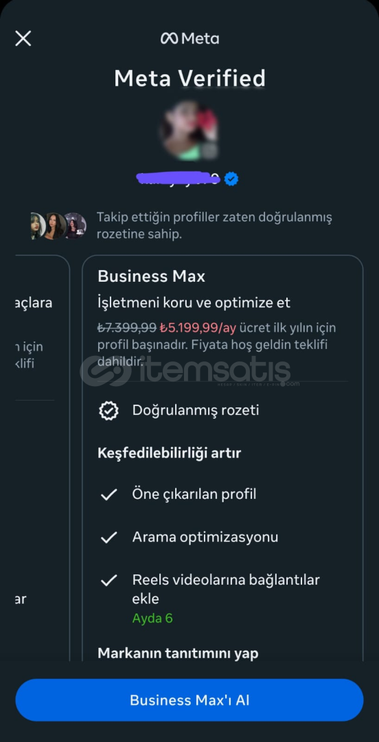 meta busines aktif vip kalitede işletme hesabı meta busines aktif vip kalitede işletme hesabı