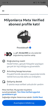 Meta Verified + 2016 Temmuz 