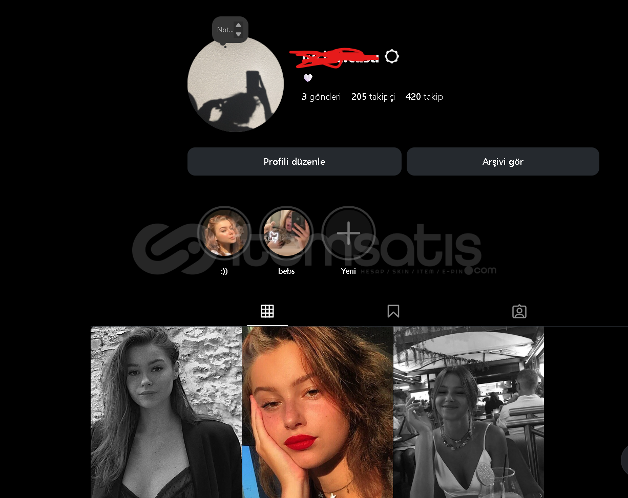 (META VERİFİED)2019 KADIN TAKİPÇİLİHESAP  (META VERİFİED)2019 KADIN TAKİPÇİLİHESAP