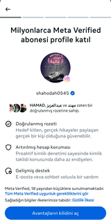 Meta Verified + 79 Takip İstekli 