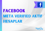 Facebook Meta Verified Aktif Hesaplar