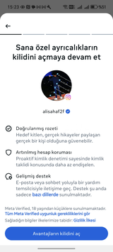 Meta verified + Etkileşimli + 251 Takipçi 