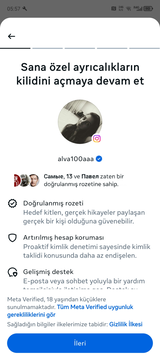 Meta Verified+Rus Kız Hesap+ Ekim 2015