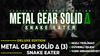 METAL GEAR SOLID 3 Δ: SNAKE EATER Deluxe / Oto