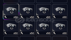 800 adet METAL PARÇALAR 