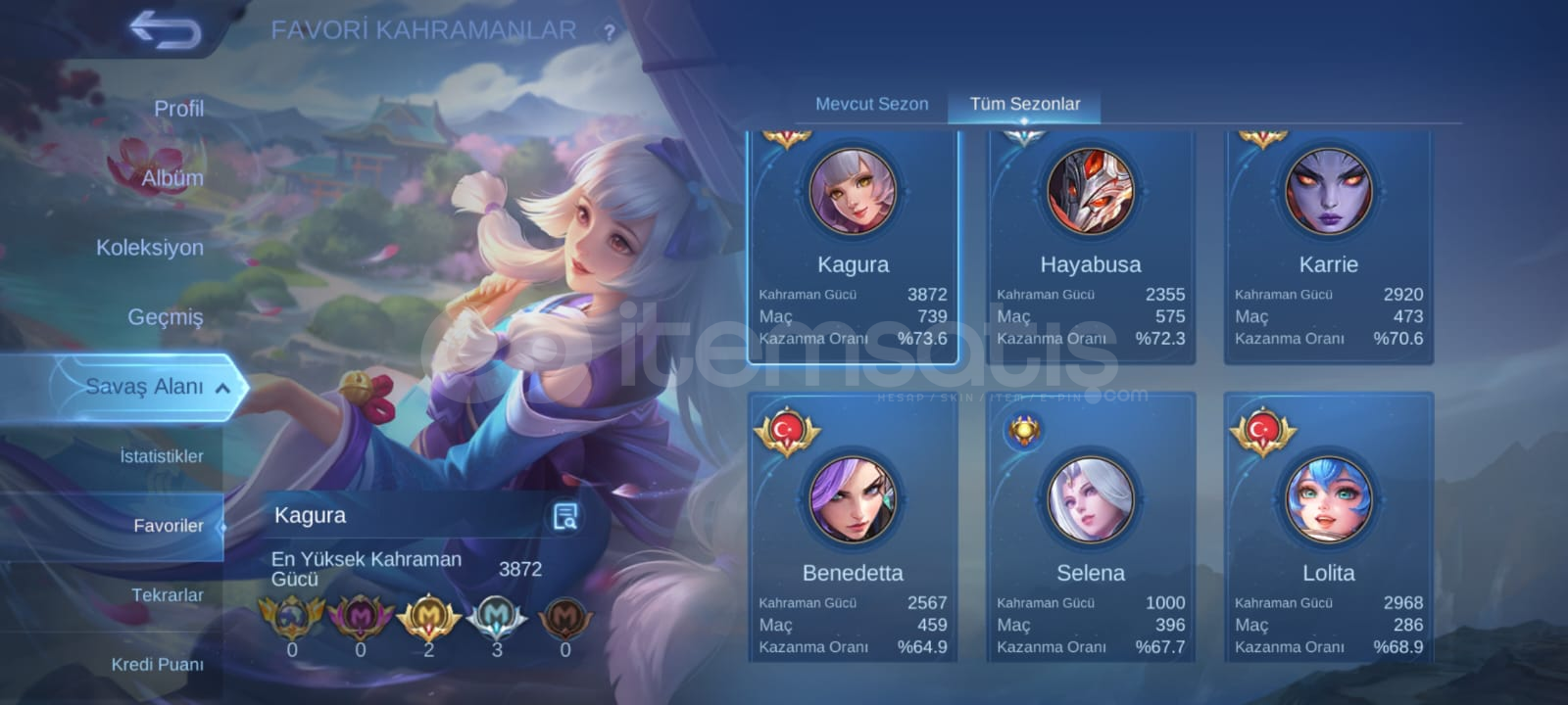 MİD MAİN SMURF HESAP MİD MAİN SMURF HESAP