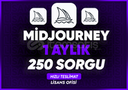 Midjourney - 1 Aylık 250 Üretim