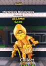 GOLD MİETETEİRA BİCİCLETEİRA 32.5M