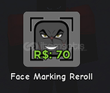 Mighty Omega Face Marking Reroll