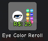 Mighty Omega Eye Color Reroll