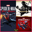 Miles + Ghost of Tsushima + Spiderman 2