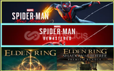 Miles Morales + Spider Remastered + Elden Ring