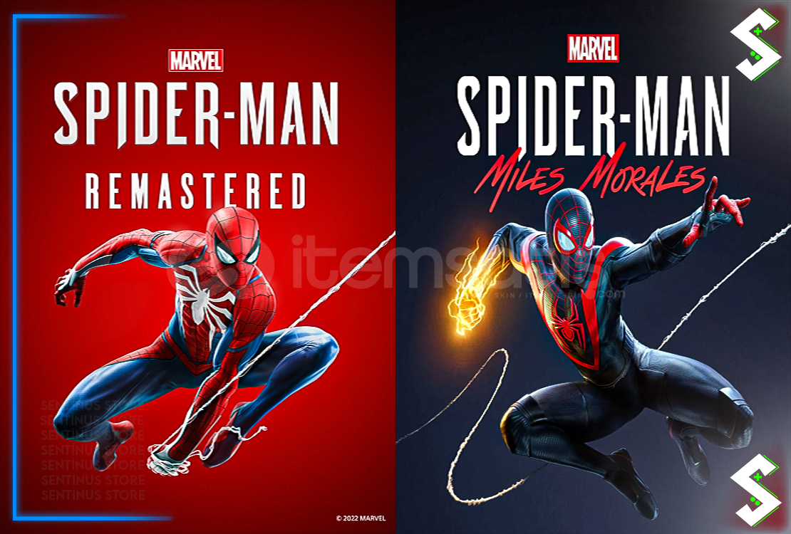 Miles Morales + Spiderman Remastered Miles Morales + Spiderman Remastered