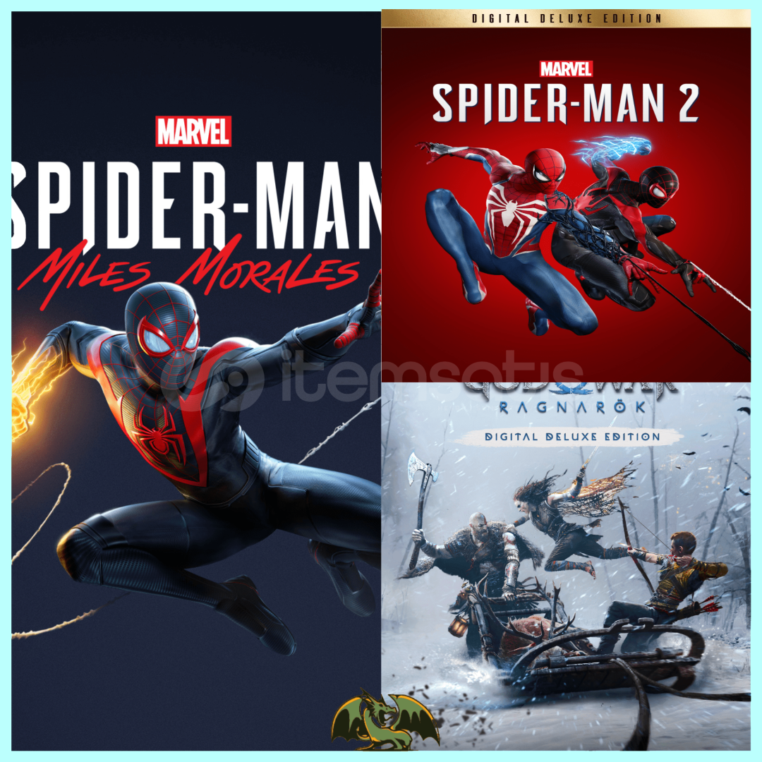 Miles + Spiderman 2 + Ragnarök Miles + Spiderman 2 + Ragnarök