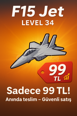 Military Tycoon F15 Jet + 250 Gem
